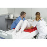 Tubular slide sheet for bed