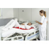 Tubular slide sheet for bed
