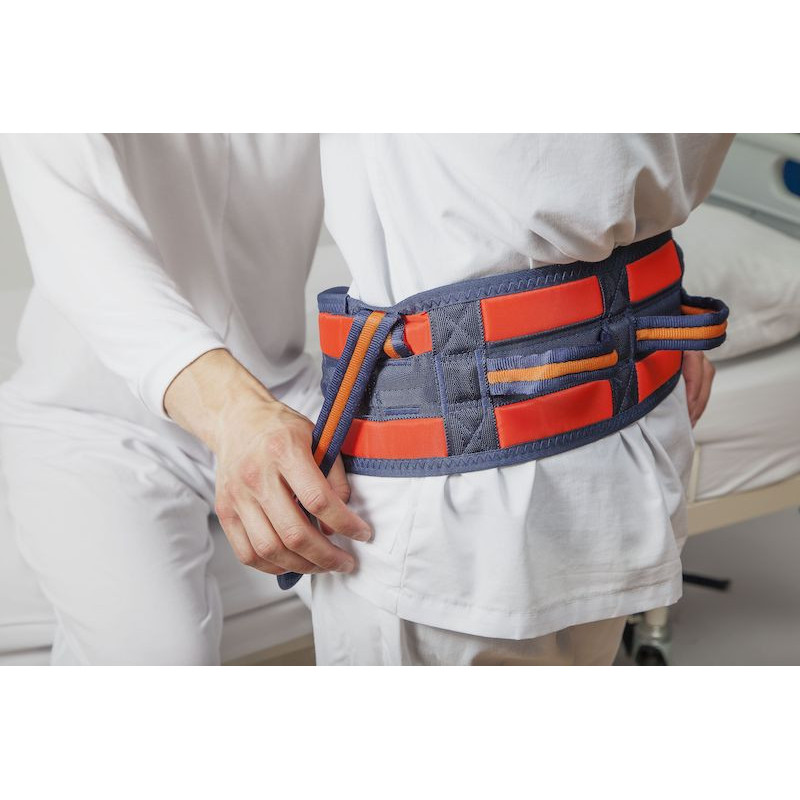 Patient carrying belt with handles and buckle Patient carrying belt with handles and buckle