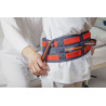 Patient carrying belt with handles and buckle