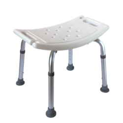 Stabilny taboret pod prysznic