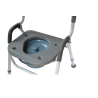 Stable commode chair