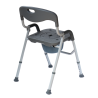Stable commode chair