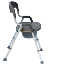 Stable commode chair