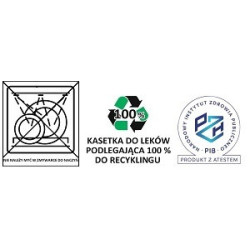 Tygodniowa kasetka do leków - 3 pory dnia MINI7 7X3
