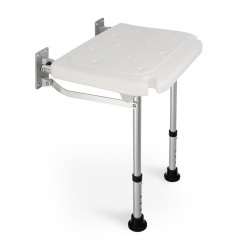 Taboret prysznicowy przyścienny, składany - model JMC-C 5105