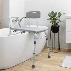 Shower Bench with Backrest - BathTim