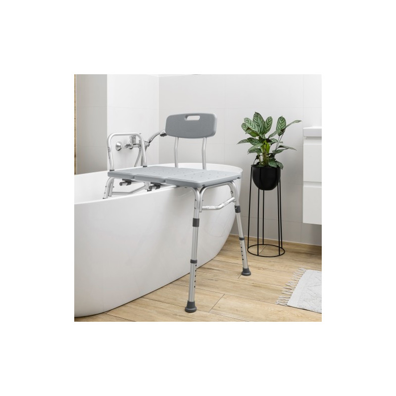 Shower Bench with Backrest - BathTim Shower Bench with Backrest - BathTim