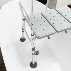 Shower Bench with Backrest - BathTim